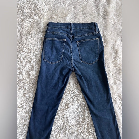Frame Denim Revolve Le High Skinny Jeans Raw Edge Hem
Ankle Slit Fonda Size 27 - Picture 12 of 13